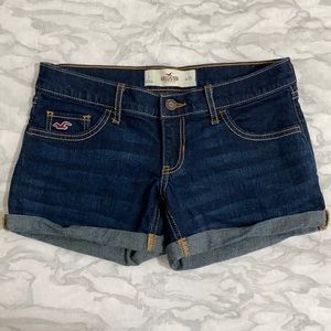 Hollister, denim shorts